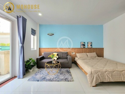 Chuyển công tác pass nhanh phòng cao cấp full nội thất, có ban công ở 55 hiệp nhất, p4, tân bình 3