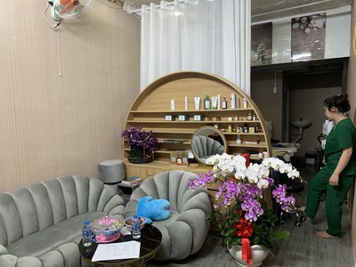 Quận bình tân , hot hot, sang rẻ spa mới đẹp, đối diên kcn pouyen , gần chợ rất đông công 1
