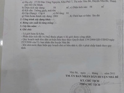 Bán đất sổ riêng hẻm xe hơi thị trấn nhà bè, tp hcm 3
