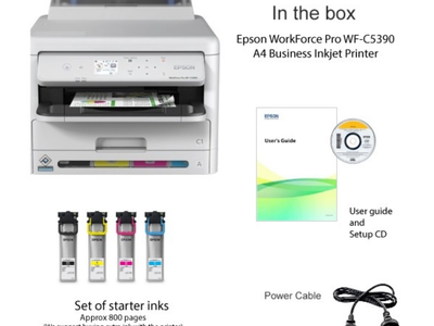 Máy in Epson WorkForce Pro WF-C5390 chính hãng 1