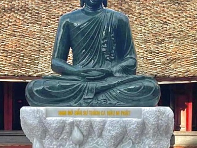 Tượng đá non nước, tượng phật đá non nước, tượng Quan Âm Bằng đá 0