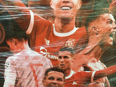 Tranh khủng siêu sao bóng đá Ronaldo, Bồ Đào Nha, mới thanh lý rẻ 1