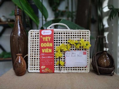 Tết Truyền Thống, Quà Hiện Đại: Giỏ Mây Tre Độc Đáo 0