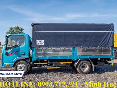 Xe tải Jac N350S tải 3t49 thùng dài 4m3 máy Cummins Mỹ 7