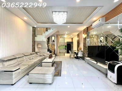 Nhà 4 tầng khu hành chính thị trấn nhà bè- đường nhựa trước nhà 6m khu an ninh 2
