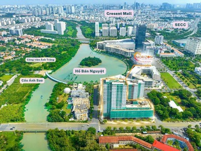 Phú mỹ hưng mở bán căn hộ the horizon hồ bán nguyệt sở hữu lâu dài, chiết khấu cao, trả góp 0 lãi 0