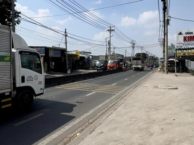 Ngợp đất ful thổ cư mặt tiền kênh kế bên vành đai 3 hóc môn 50x26 chỉ 26 tỷ 2