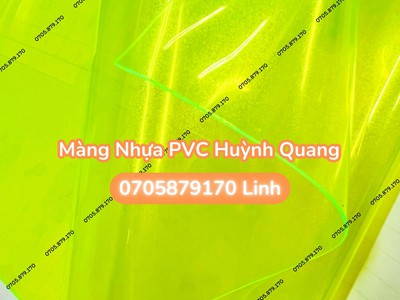 Màng Nhựa PVC Huỳnh Quang  Hàng Mới Về  1