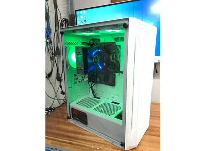Thùng cpu kính cường lực long lanh với CPU TH 8 5