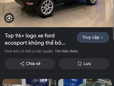 Xe Ford ECOSPORTS đời 2021 1 chủ từ mới 0