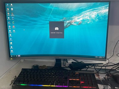 Thanh lí màn hình tính samsung cong 27inch 0