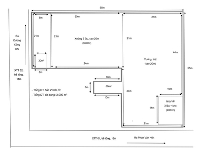 Giảm sâu, tổ hợp biệt thự   kho xưởng - xuân thới thượng - quận hóc môn 1