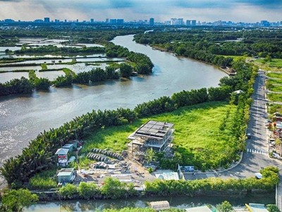 Bán đất xây dựng ngay đường phạm hữu lầu quận 7 , đường 12 m , giá chỉ 5,15 tỷ , đã có sổ hồng , 2