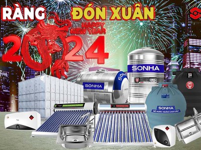 Rộn Ràng Đón Xuân   GIẢM TỚI 47 khi mua các sản phẩm Sơn Hà 0