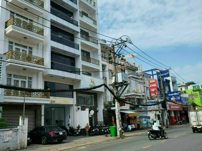 Bán tòa nhà mt hầm 8 tầng đường lý thái tổ đối diện bv nhi đồng. dt: 5mx33m, 160m2, giá bán 55 tỷ 1