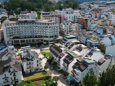 Bán khách sạn 2 mặt tiền khu gold valley đà lạt 1