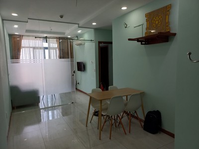 Cho Thuê căn hộ Him Lam Phú An 69m2, 2PN,2WC Giá 9 Triệu/Tháng View Hồ Bơi Full Nội Thất Dọn Vào Ở 1