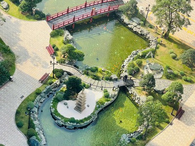 Chính chủ bán nhanh căn 2pn 1-2wc tầng trung view thoáng view hồ cá Koi tại The Zenpark VHOP 2