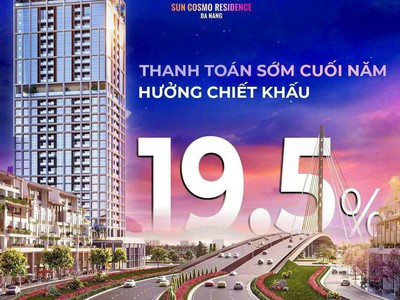 SUN COSMO ĐÀ NẴNG - Căn hộ Cao Cấp - Chiết khấu 19,5 1