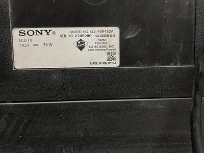 Bán Tivi Sony 40 inch Thường Màn Kẻ Dùng Ngon  Giá 1tr2 5