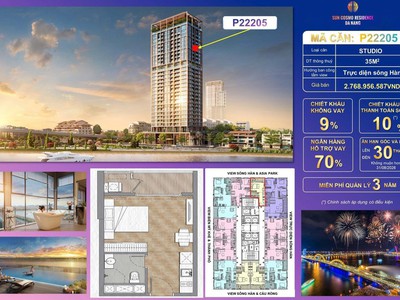 Sun Group mở bán GD1 căn hộ The Panoma chiết khấu 21%, giá chỉ 2.1 tỷ 6