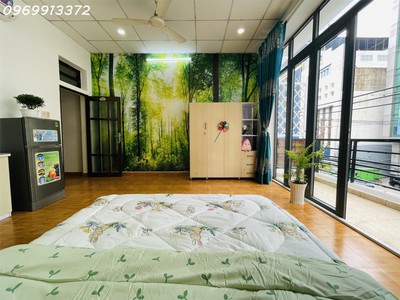 Diện tích 30m2 nội thất cao cấp máy giặt riêng trên đường đinh bộ lĩnh - bình thạnh  gần ngã 4 hàng 1