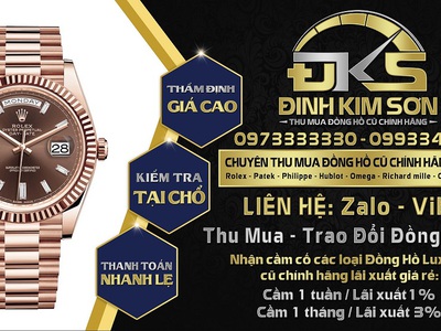 Dịch vụ thu mua đồng hồ rolex cũ chính hãng giá cao - hublot - patek philippe 1