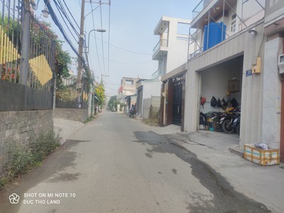Đất mặt tiền 65m2 giá trong hẻm bán gấp nhỉnh 3tỷ phường thạnh xuân, quận 12 1