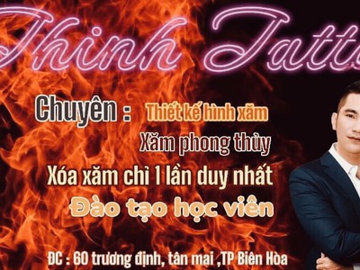 Thịnh tattoo biên hòa   tiệm xăm biên hòa được nhiều nhười biết đến 0
