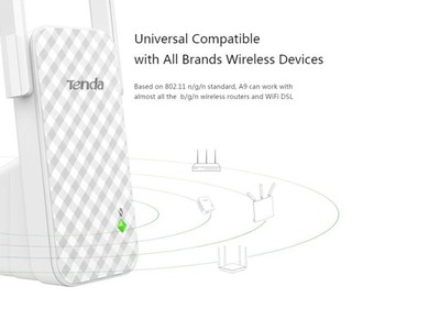 Bộ kích sóng wifi Tenda A9 - Bộ khuếch đại wifi Tenda A9 1