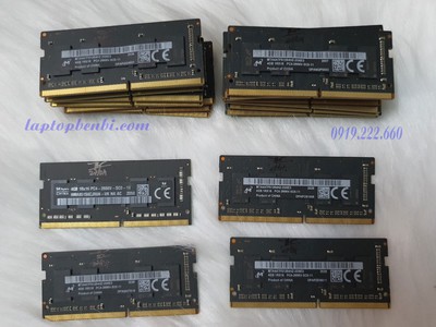 Ram laptop 4GB DDR4 Bus 2666- Ram zin laptop tháo máy Macbook 0