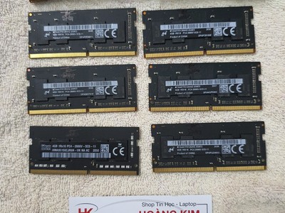 Ram laptop 4GB DDR4 Bus 2666- Ram zin laptop tháo máy Macbook 7
