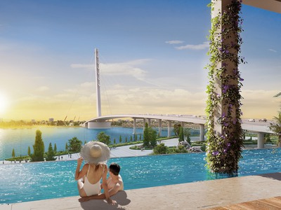 Căn hộ Panoma Đà Nẵng, mặt tiền sông Hàn, giá gốc giai đoạn 1, CK 21 2
