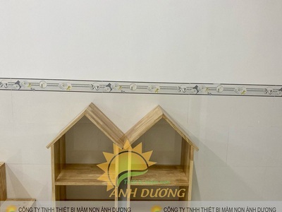 Kệ gỗ montessori, kệ gỗ mầm non nhiều mẫu giá rẻ 2