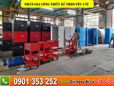 Tủ dụng cụ, tủ đồ nghề NPRO- Nhận gia công thiết kế theo yêu cầu 0