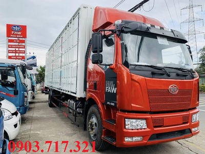 Xe tải Faw 6T8 thùng Container 9m7 chở pallet điện tử sẵn xe giao ngay 0