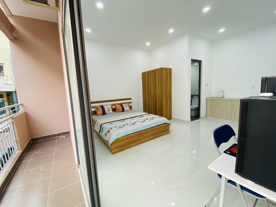 Chí chủ cho thuê chdv, phòng trọ, mặt tiền 3/2 full nội thất có bang công 3