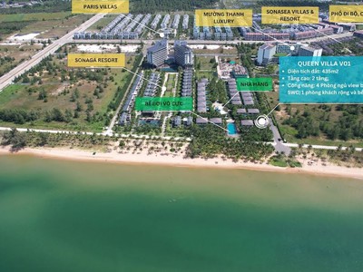 Sang nhượng biệt thự biển cao cấp bãi trường full nội thất - giá chỉ từ 11 tỷ 1