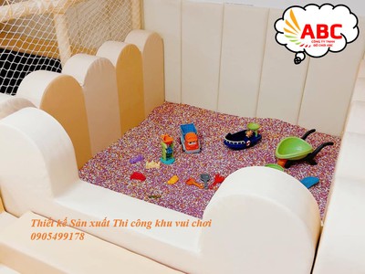 Sản xuất lắp đặt khu vui chơi trẻ em trong nhà 5