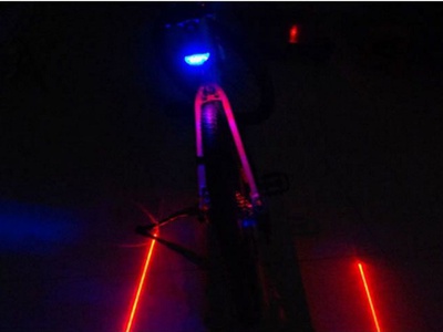 Đèn hậu cảnh báo xe đạp gắn phía sau siêu sáng giúp đạp xe an toàn ban đêm,nhiều chế độ chỉnh 2