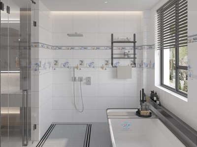 GẠCH ỐP TƯỜNG PHÒNG TẮM MÀU TRẮNG- Sức hút đến từ vẻ đẹp thanh lịch 0