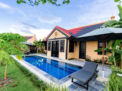 Bán biệt thự Hồng Liên 1 tầng nhận nhà ngay vừa ở vừa cho thuê - giá 5,5 tỷ/căn 380m2 full nội thất 0