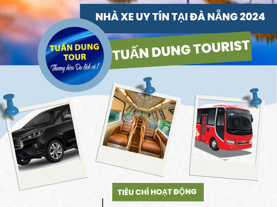 Top 5 Nhà Xe Uy Tín Tại Đà Nẵng 2024 - Tuấn Dung Tourist Dẫn Đầu Xu Hướng 0