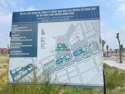 Đất đấu giá khu đô thị mới xã thụy lâm huyện đông anh giá rẻ nhất 2024 2