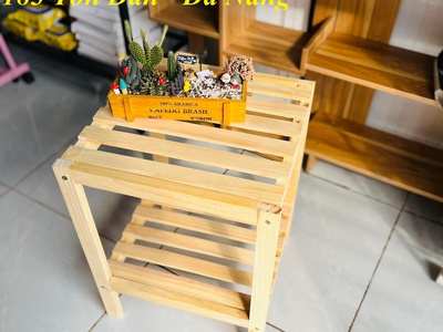 Các loại kệ decor gỗ thông hàng sẵn tại kho Đà Nẵng LH Mr. Khai 0