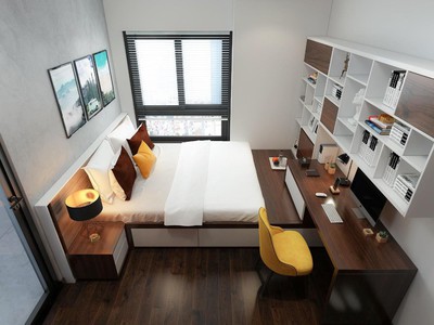 Chính chủ cho thuê căn hộ 2N1K tại phố chùa láng 381