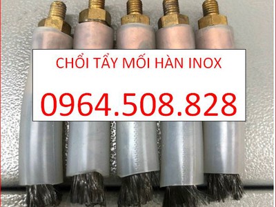 Chổi tẩy mối hàn inox điện hóa và dung dịch tẩy mối hàn sẵn số lượng lớn,giao hàng nhanh chóng. 1