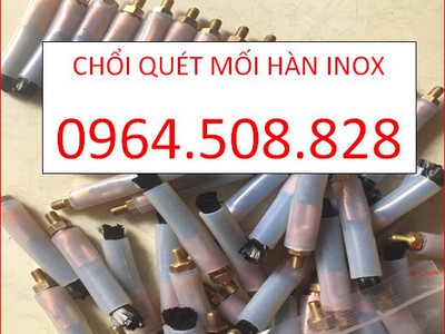 Chổi tẩy mối hàn inox điện hóa và dung dịch tẩy mối hàn sẵn số lượng lớn,giao hàng nhanh chóng. 3