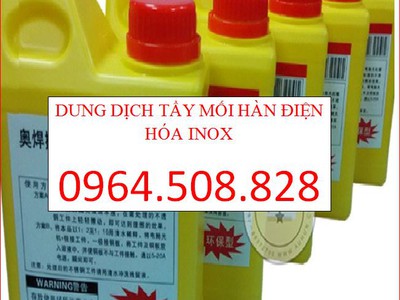 Chổi tẩy mối hàn inox điện hóa và dung dịch tẩy mối hàn sẵn số lượng lớn,giao hàng nhanh chóng. 4