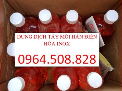 Chổi tẩy mối hàn inox điện hóa và dung dịch tẩy mối hàn sẵn số lượng lớn,giao hàng nhanh chóng. 6